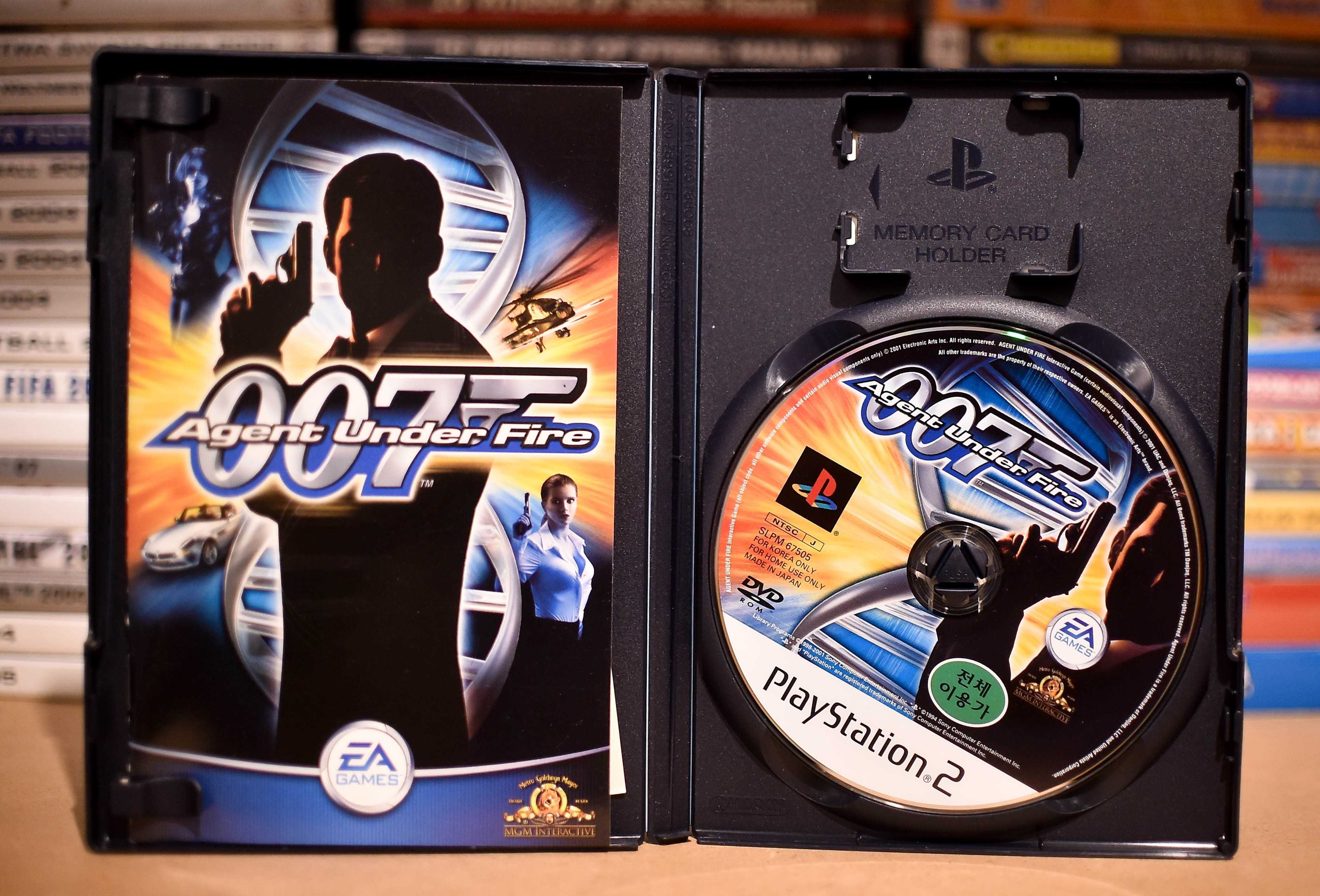 PS2 JPN # James bond 007 Agent Under Fire NTSC-J