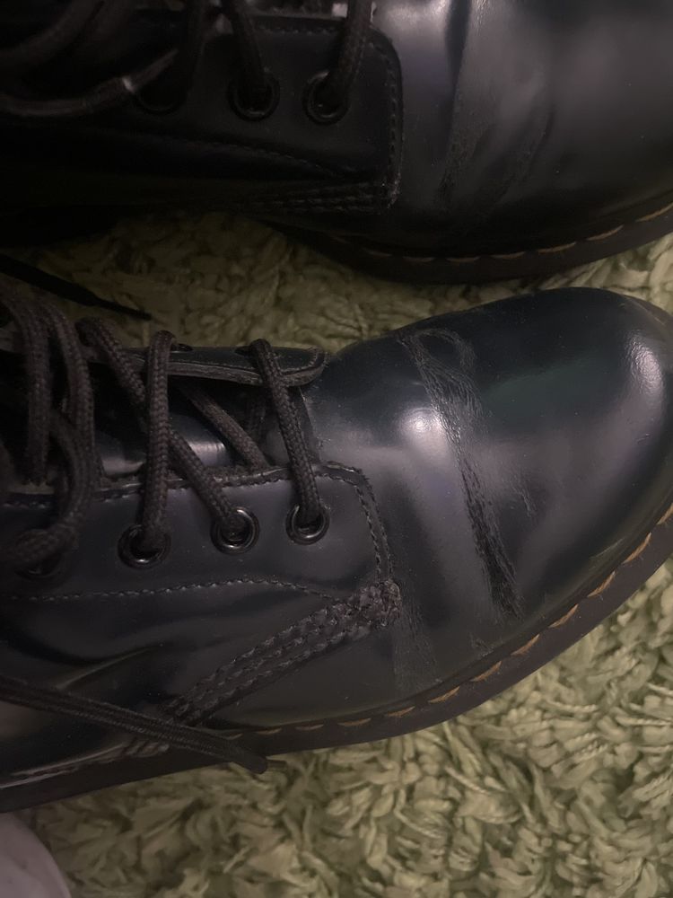 Черевики Dr. Martens темно сині