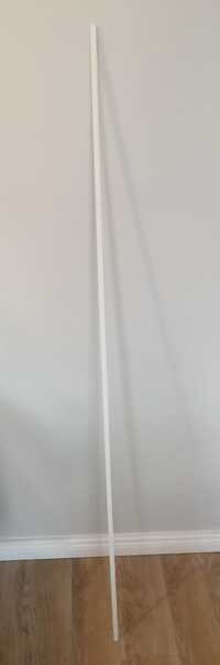 Profil meblowy H biały płyt HDF (3mm), pod plecy mebli (172cm)