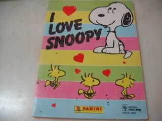 Caderneta completa : I Love Snoopy