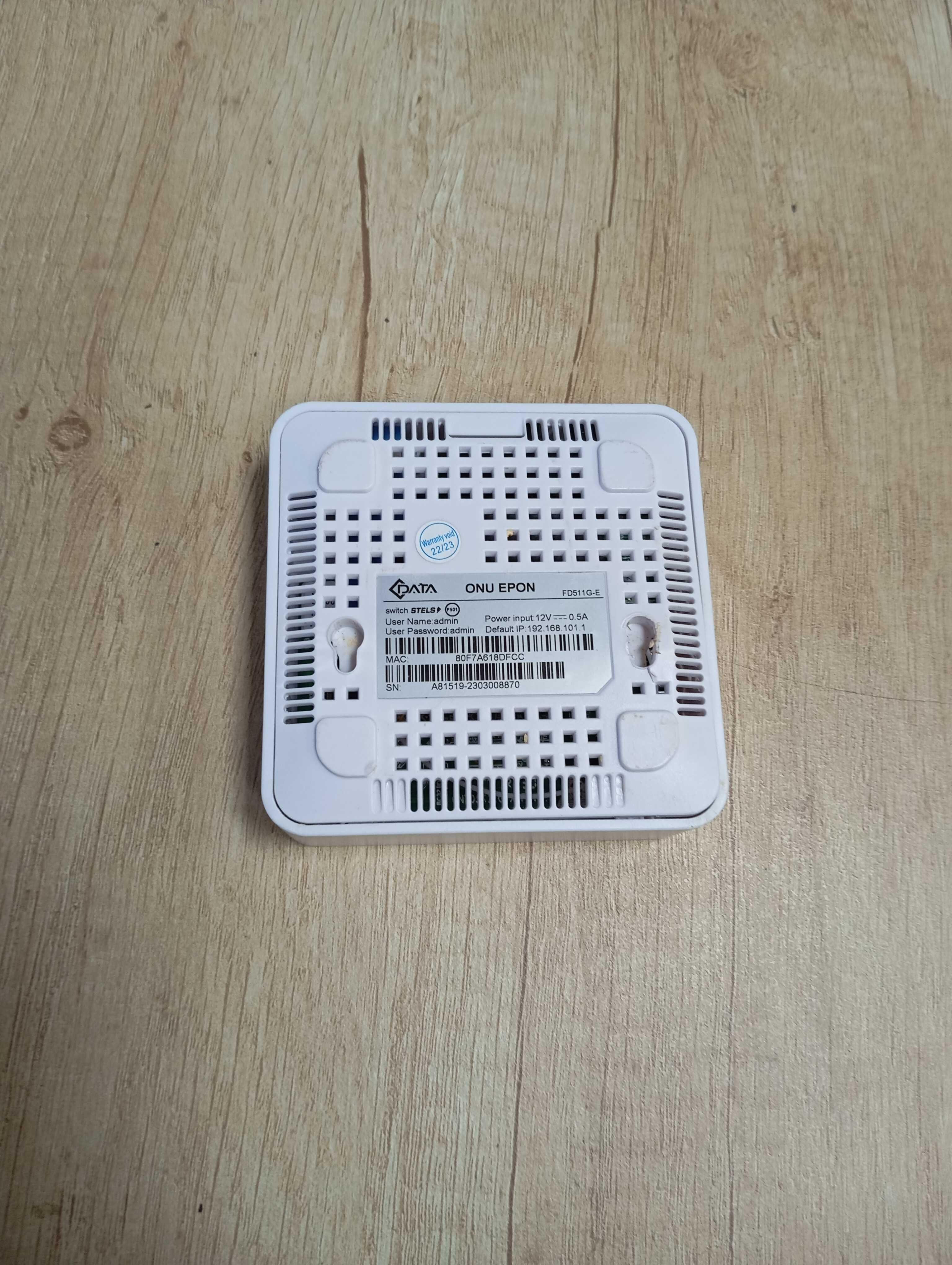 Оптичний абонентскій термінал, ONU EPON, switch Stels, FD511G-E