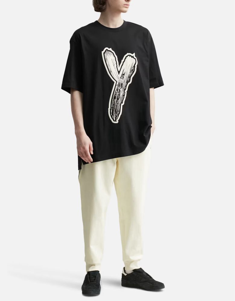 T-shirt Y-3 graphic logo - rozmiar M