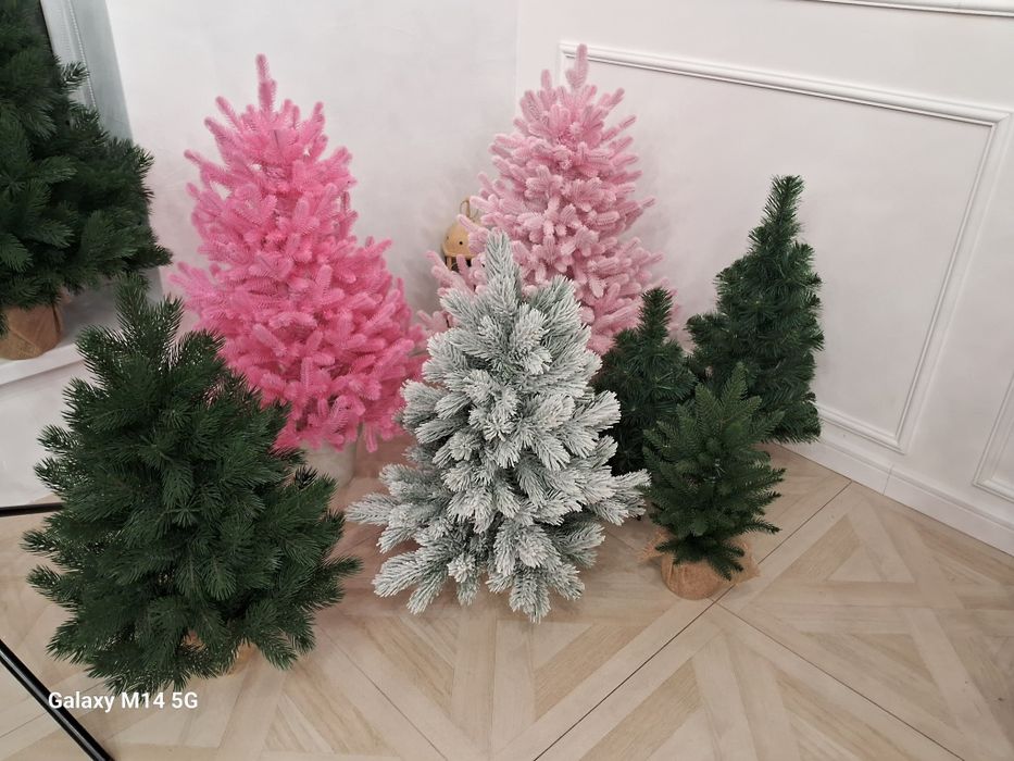 Гірлянда 3,5м. Ялинка Blek i Pink Пишна 1м.60см.