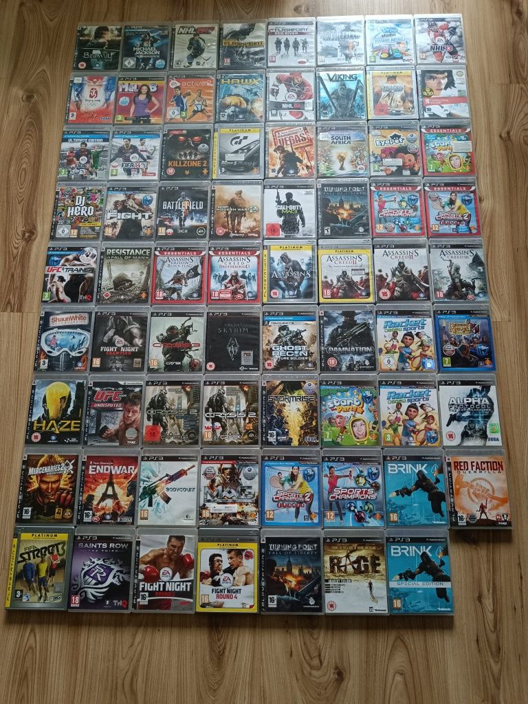 Gry ps3, stan idealny, możliwa wysyłka przez olx