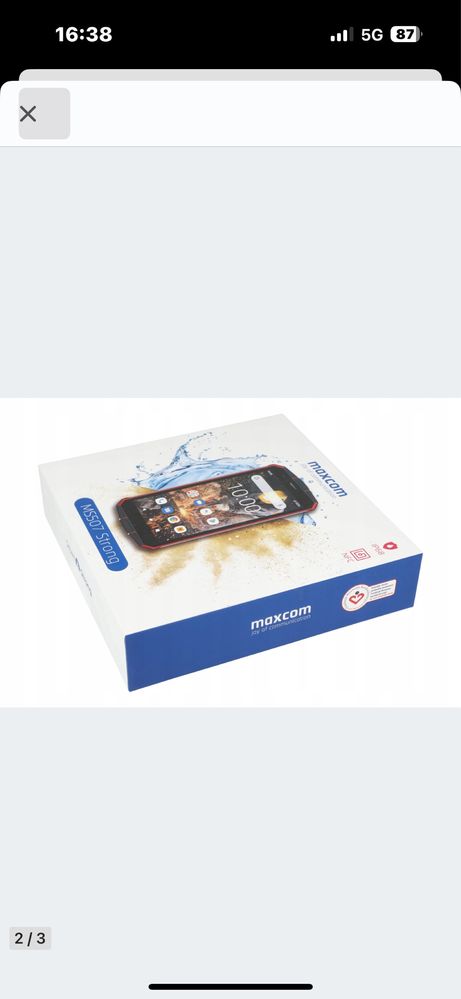 Telefon maxcom MS507 Strong