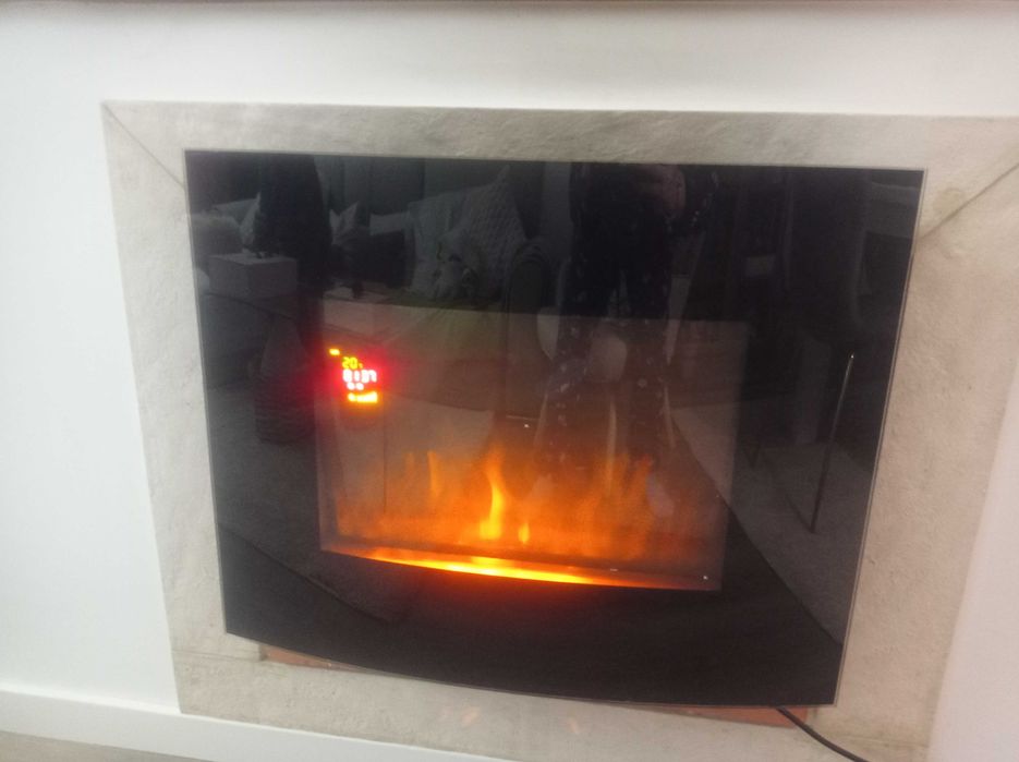 Lareira Elétrica Semi Nova