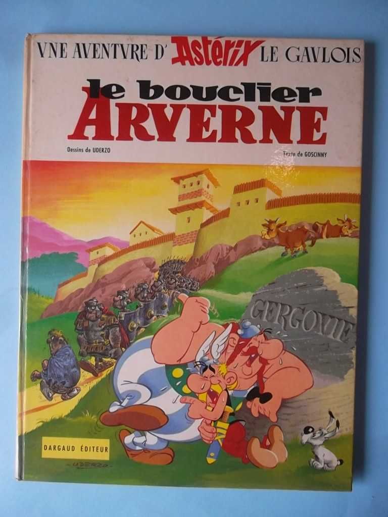 Astérix - Álbuns antigos em francês, algumas 1ªs edições
