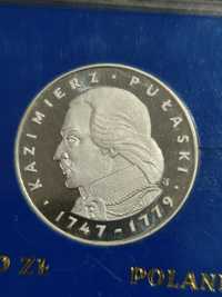 100 zł 1976 Pułaski srebro