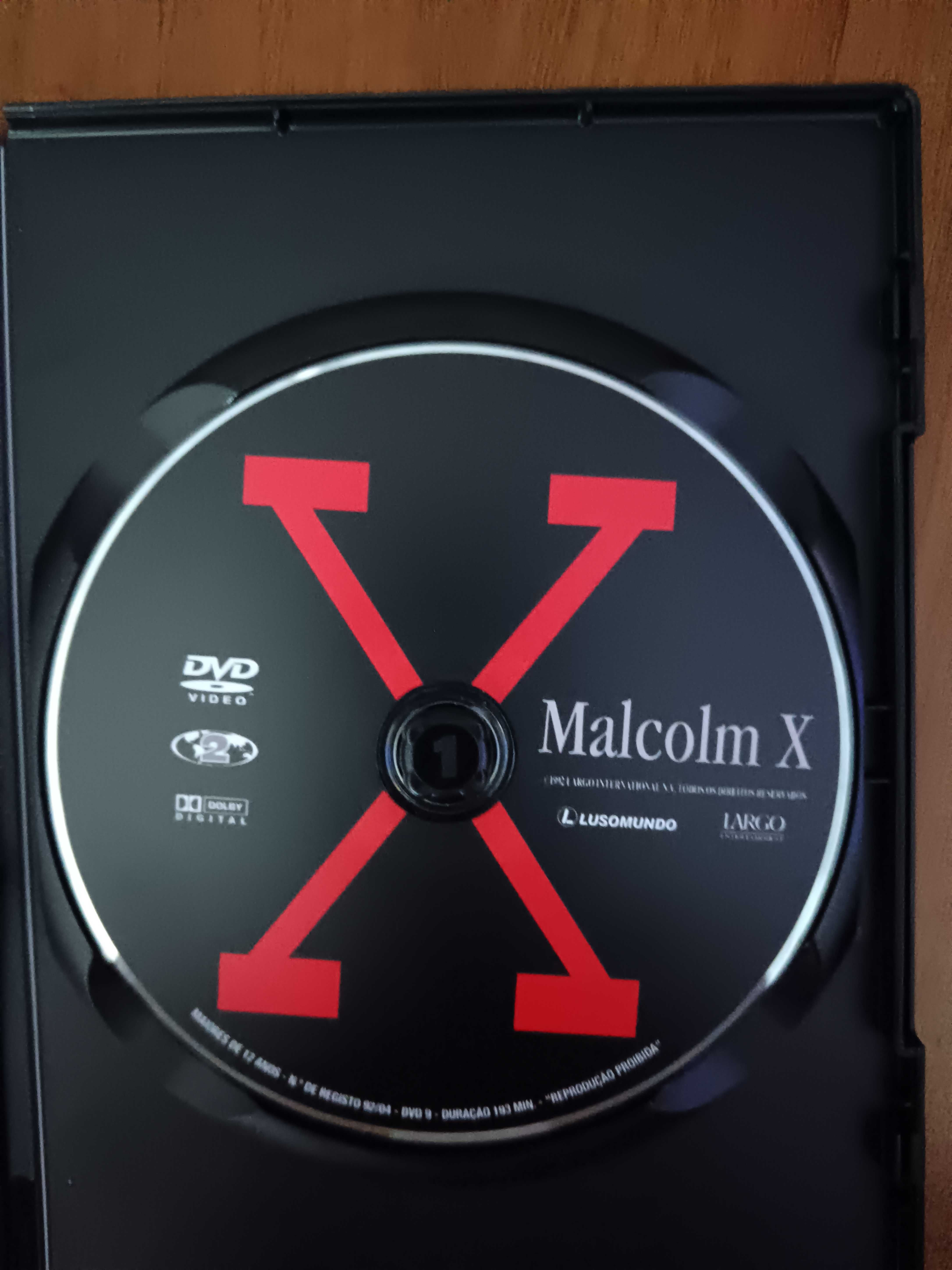 filme dvd original - malcolm x
