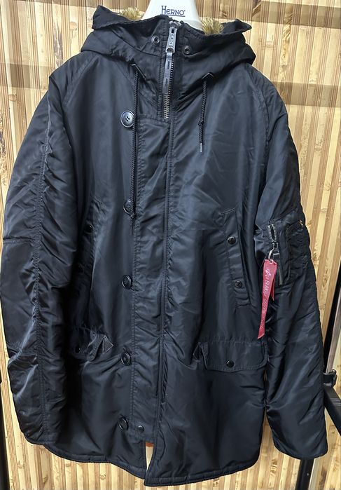 Чоловіча парка alpha industries