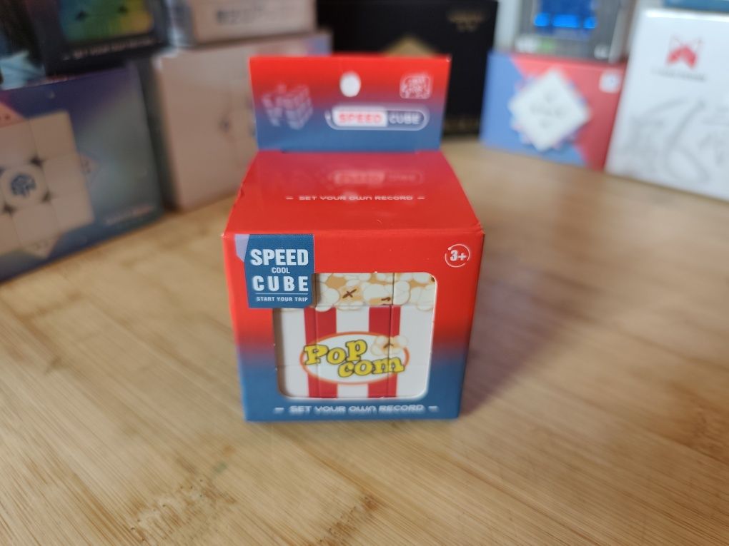 Cubo Mágico ZINA Star Popcorn 3x3 (Novo)