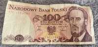 Banknot 100 - złotowy z 1986 roku