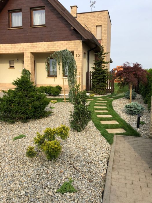 Kompleksowa budowa ogrodów/trawa z rolki/nawadnianie/brukarstwo