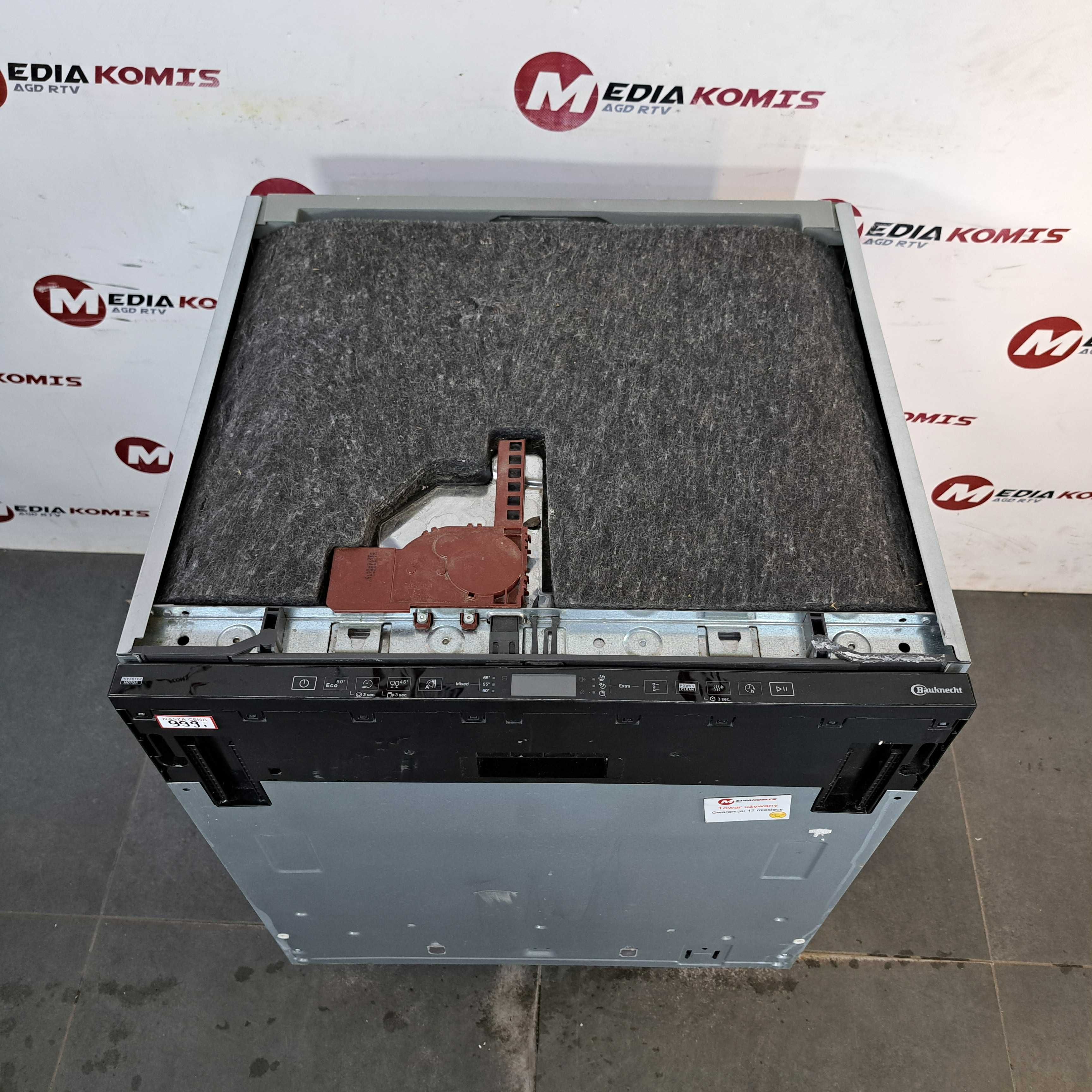 Zmywarka Bauknecht B7I HT58 TC Klasa B / 15 kpl / 8 prg / 38 dB / 9,5l