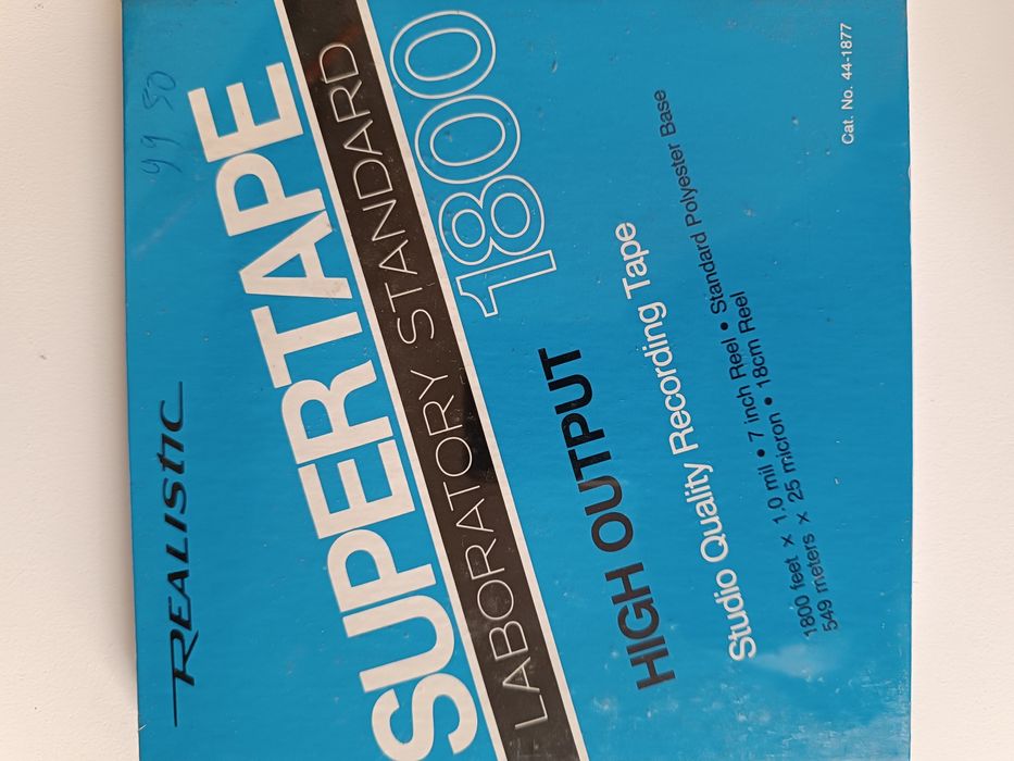 Fita de gravação áudio para sistemas reel to reel bomine