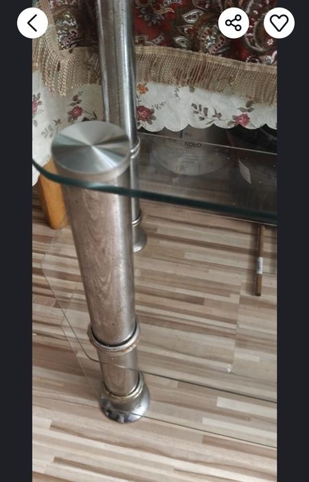 Oddam stolik szklany