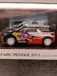 Citroen DS3 WRC 1/43
S. Loeb - D. Elena 
Rally México 2011 
Produto o