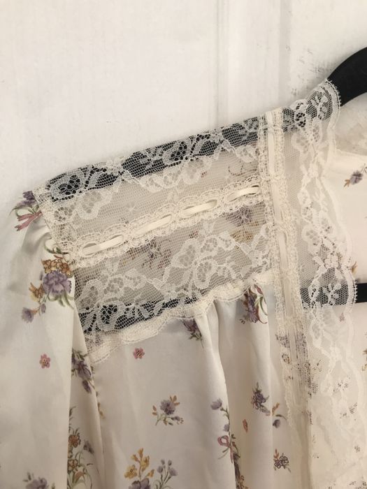 szlafrok jak jedwabny Christian Dior M