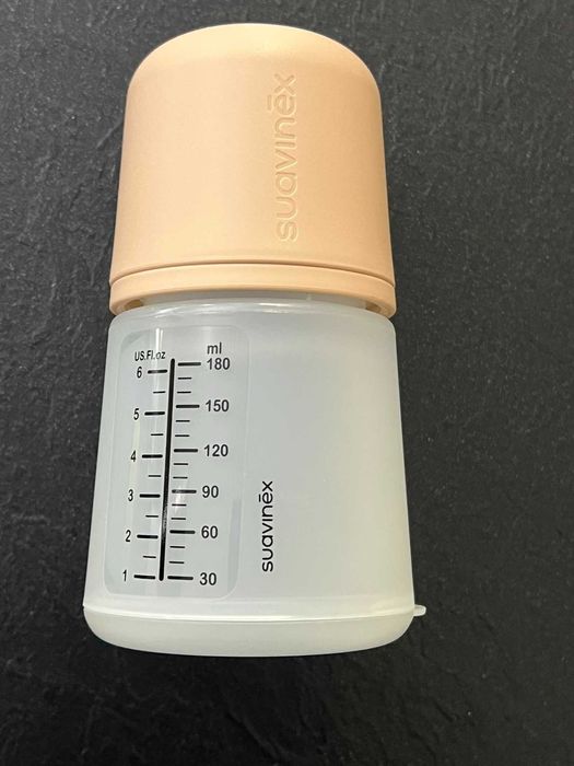 Suavinex Zero Zero Butelka antykolkowa do karmienia dla niemowląt 0+