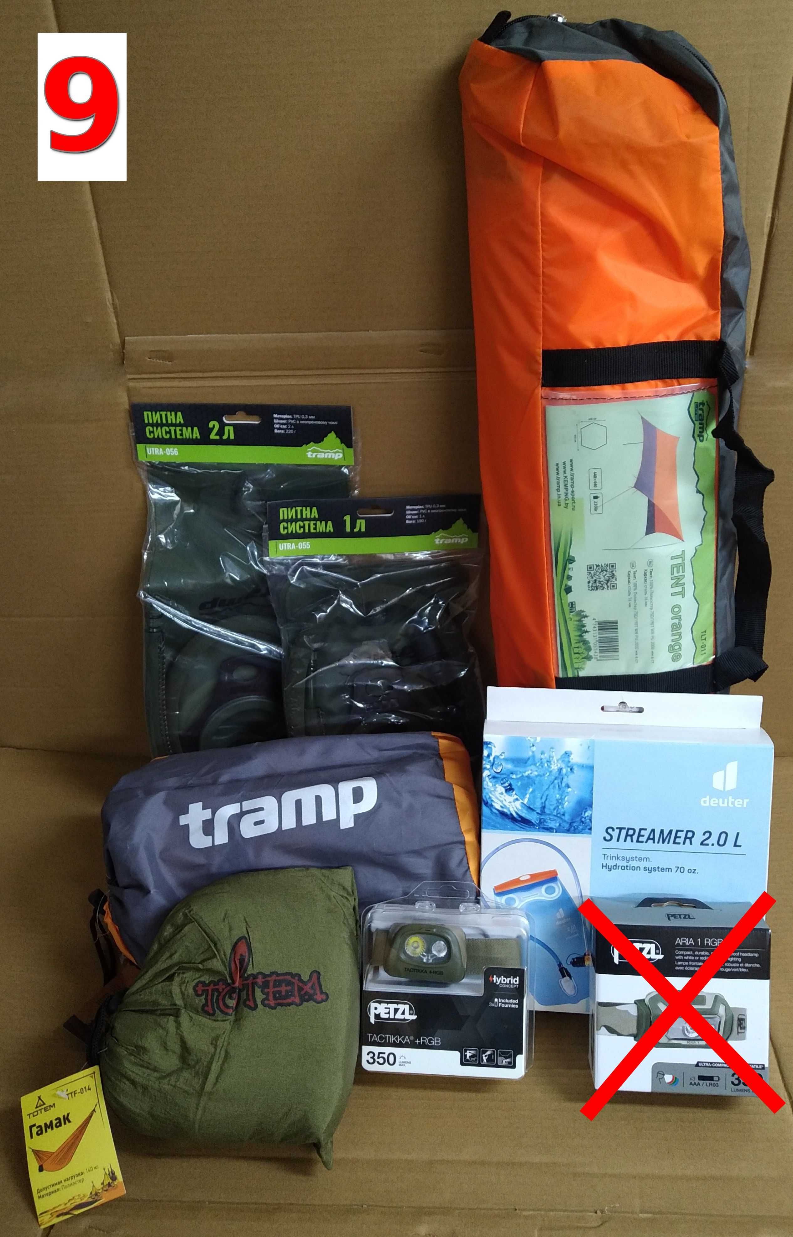 Туристичні дрібниці термоси ліхтарі газ Tramp Petzl Tatonka ОРИГІНАЛ