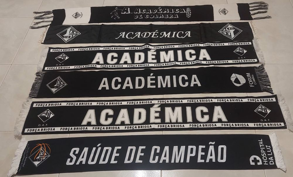 5 cachecois da academica antigos