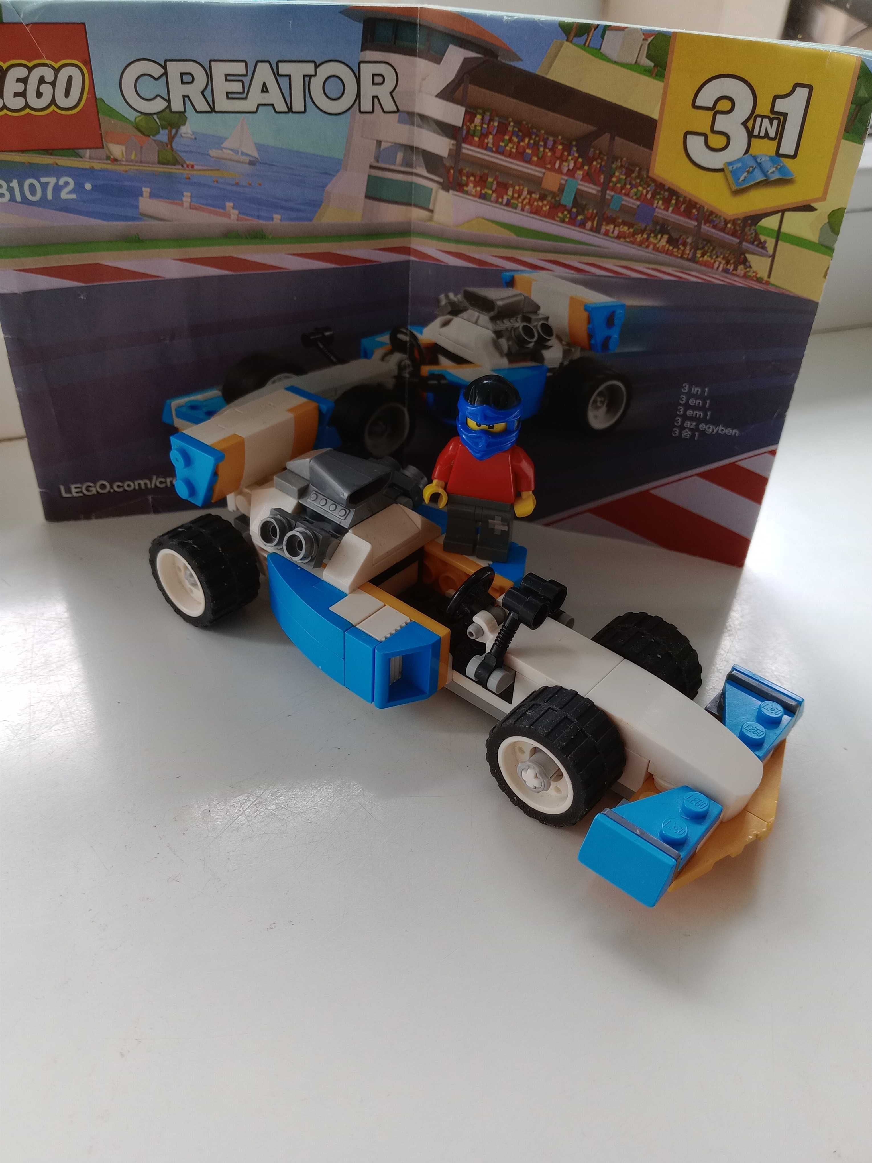 Конструктор Lego Creator 31072 3 в 1 гонка формула 1 + фигурка гонщика