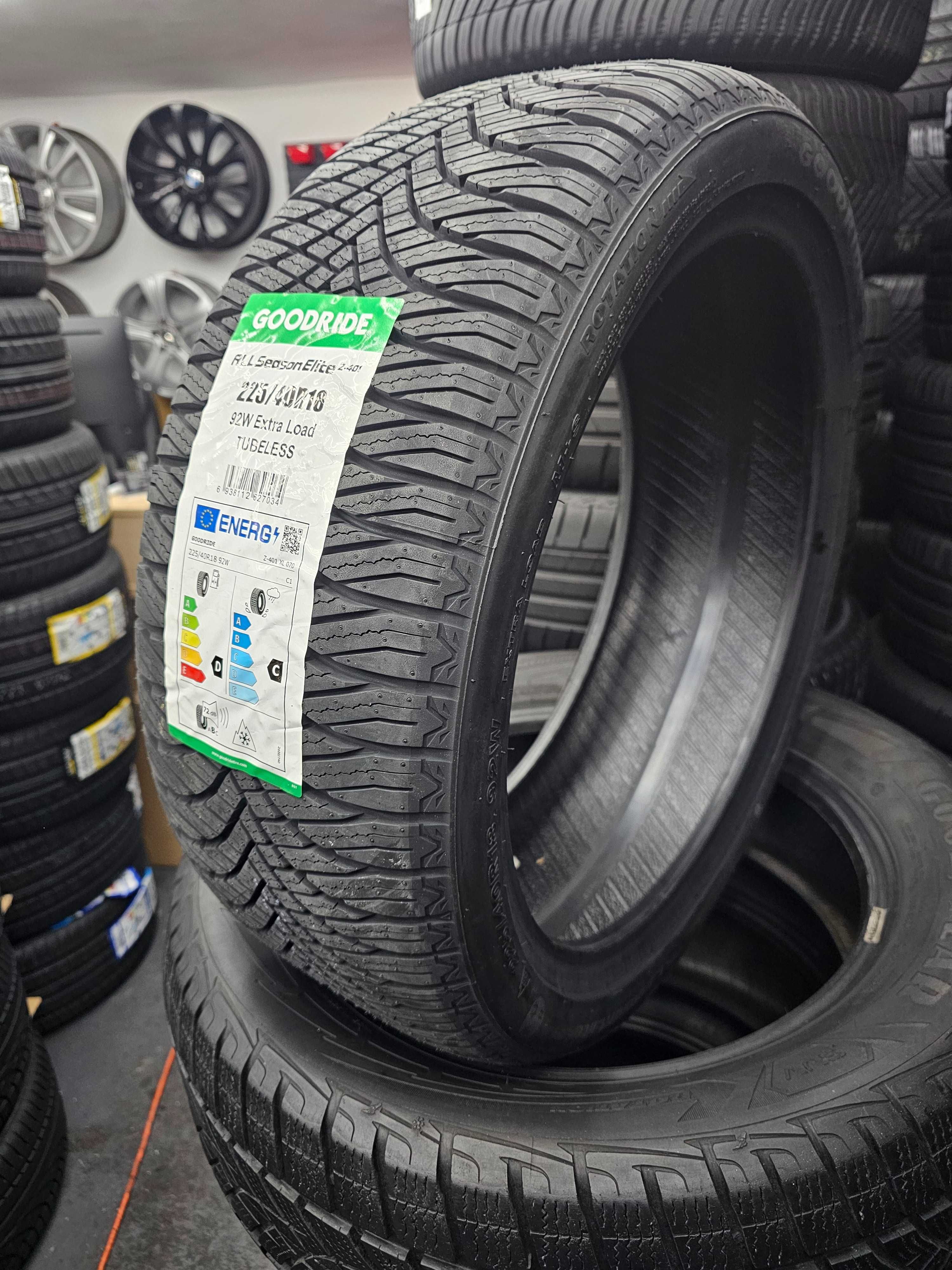 2xNowe Goodride AllSeasonElite 225/40/18 opony wielosezonowe/3PMSF/M+S