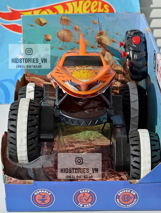 30 см Monster Trucks RC Акула Hot Wheels Tiger Shark на дистанційному