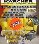 Pranie dywanów i wykładzin, narożnik, sofa, materacy, kanapa, krzesla