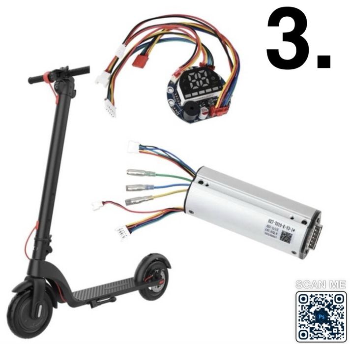 ЦІНИ В ОПИСІ ! Комплекти контролерів електросамока/електровелосипеда