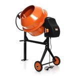 Betoniarka 200L MOC 1250W mieszalnik żeliwo Kraft&Dele KD492 SOLIDNA