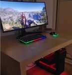 Mocny Komputer + Monitor 34" AMD Ryzen 7 GeForceGTX 1080 Dysk SSD 1TB
