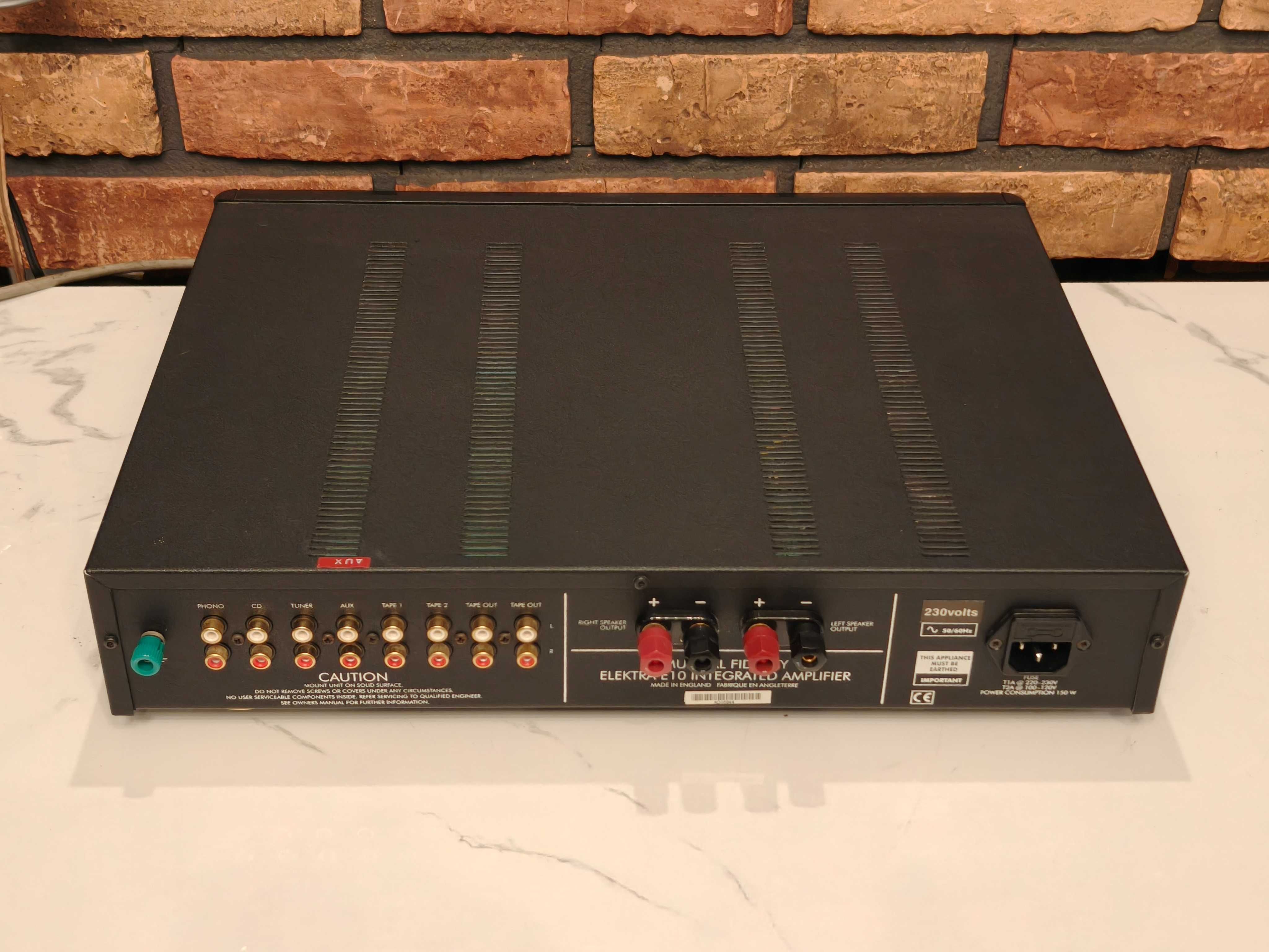 MUSICAL FIDELITY ELECTRA E10 ! Znakomity wzmacniacz