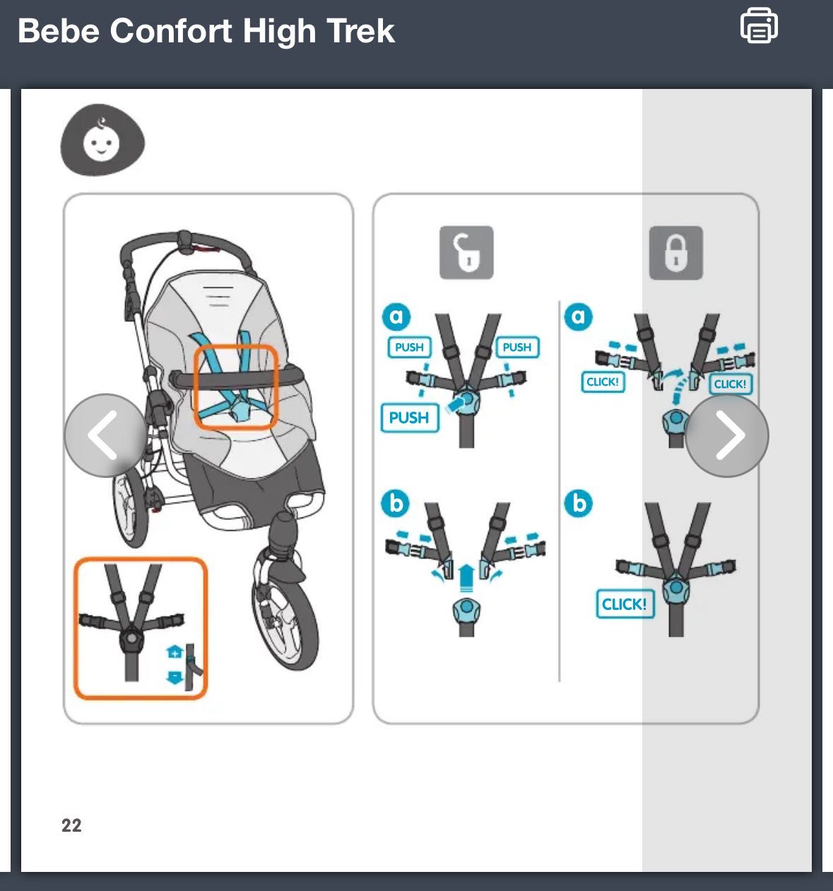 Carrinho Bebe Confort - High Trek