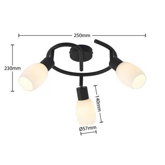 Lampa Lindby Ilmana + 2 reflektory