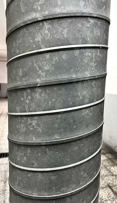 Tubo em Zinco para Chaminé - Novo