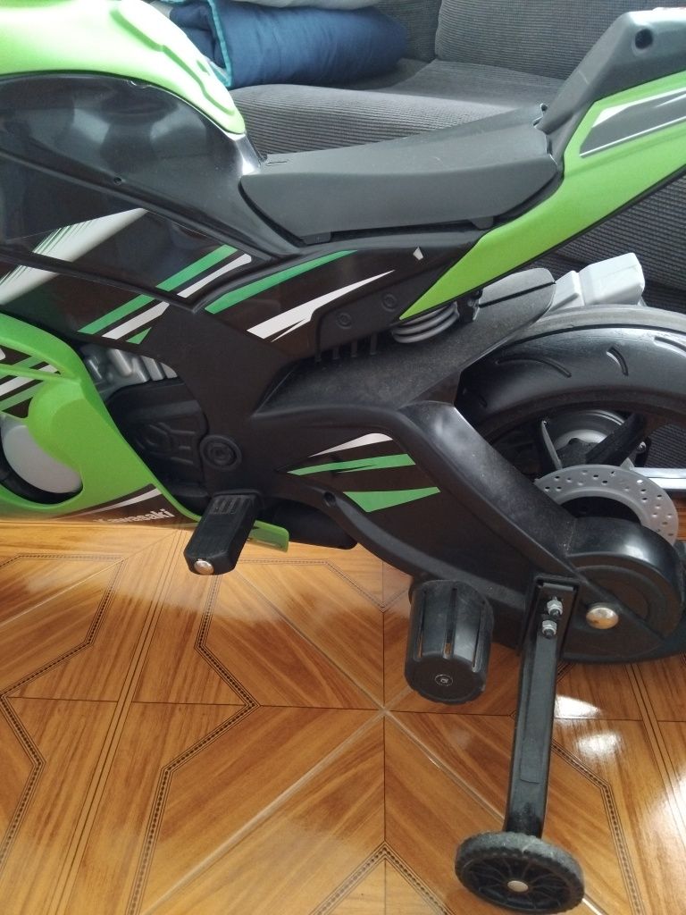 Motocicleta elétrica Kawasaki Zx10 12V