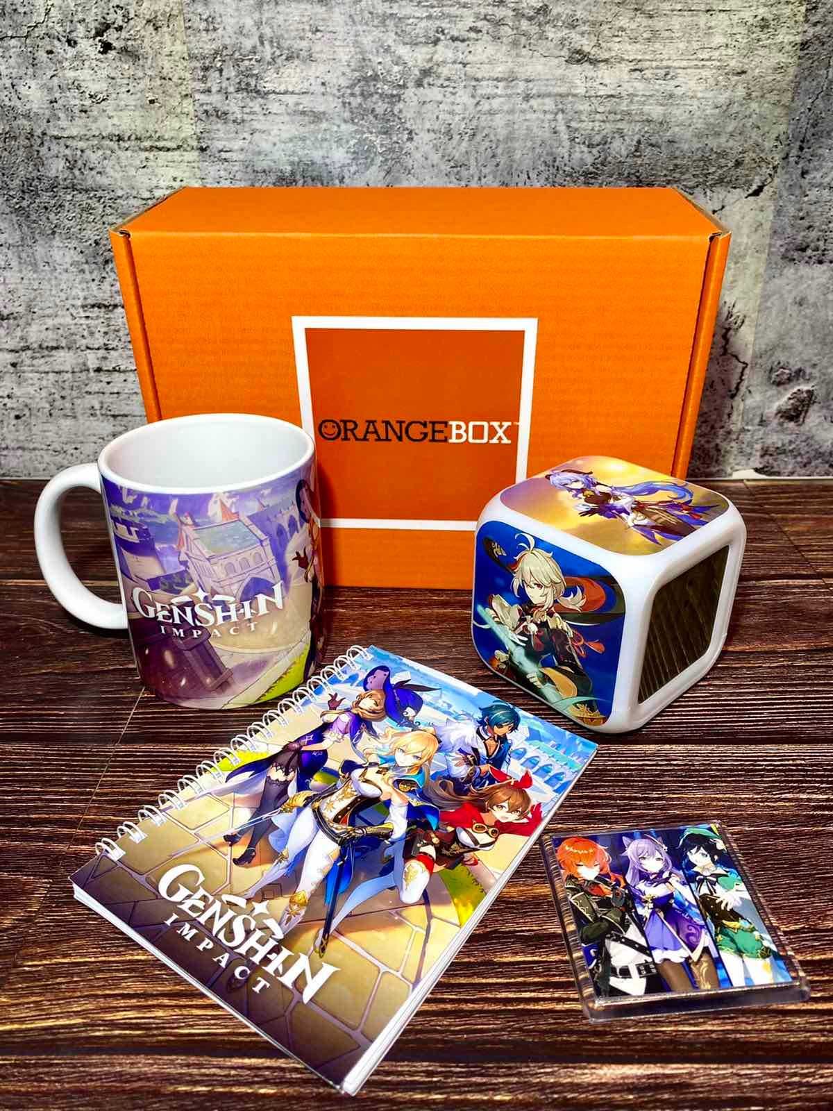 Набор Genshin Impact Геншин импакт "orangeBOX"