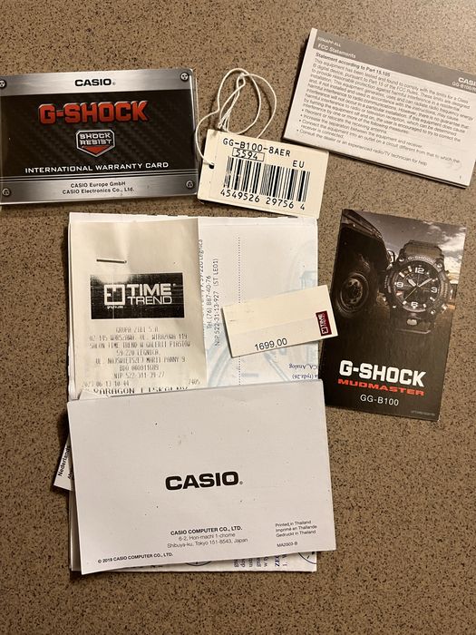 Zegarek casio GG-B100