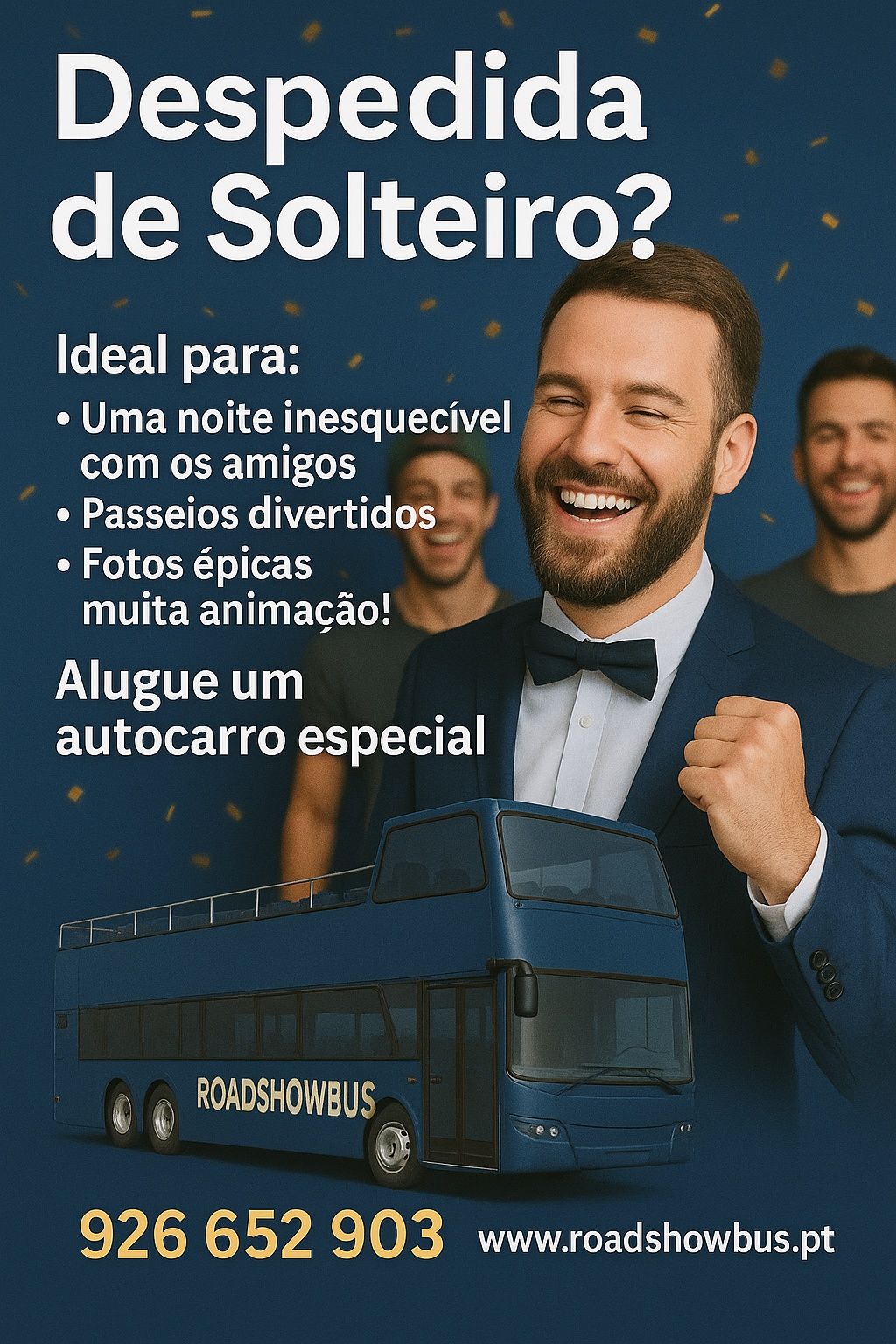 Aluguer de autocarros para todo tipo de evento