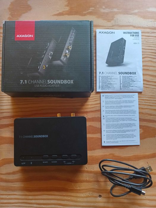 Karta dźwiękowa USB DAC AXAGON 7.1 Karaoke