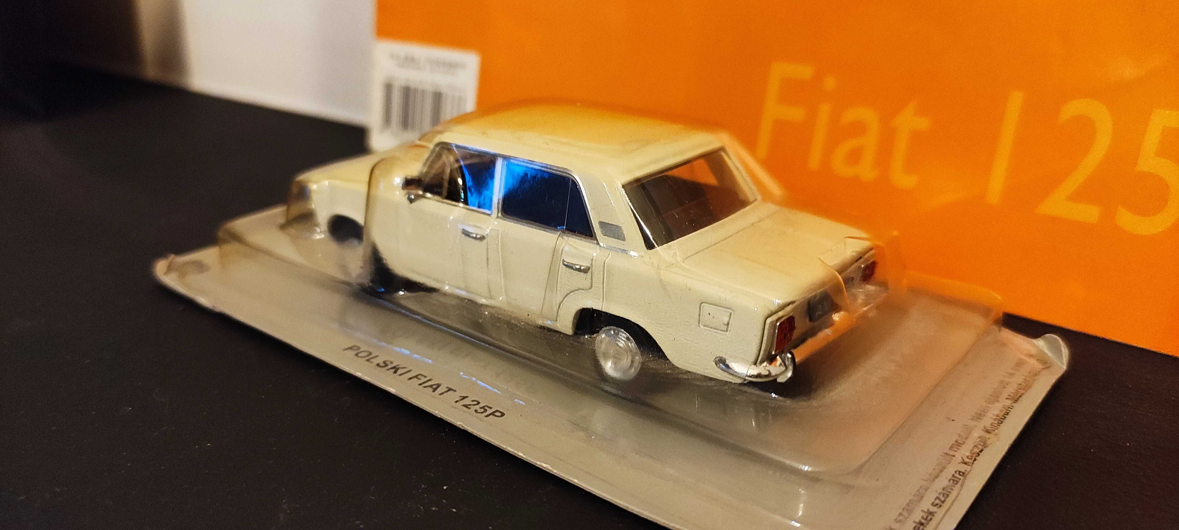 Kultowe Auta PRL Fiat 125p 1:43