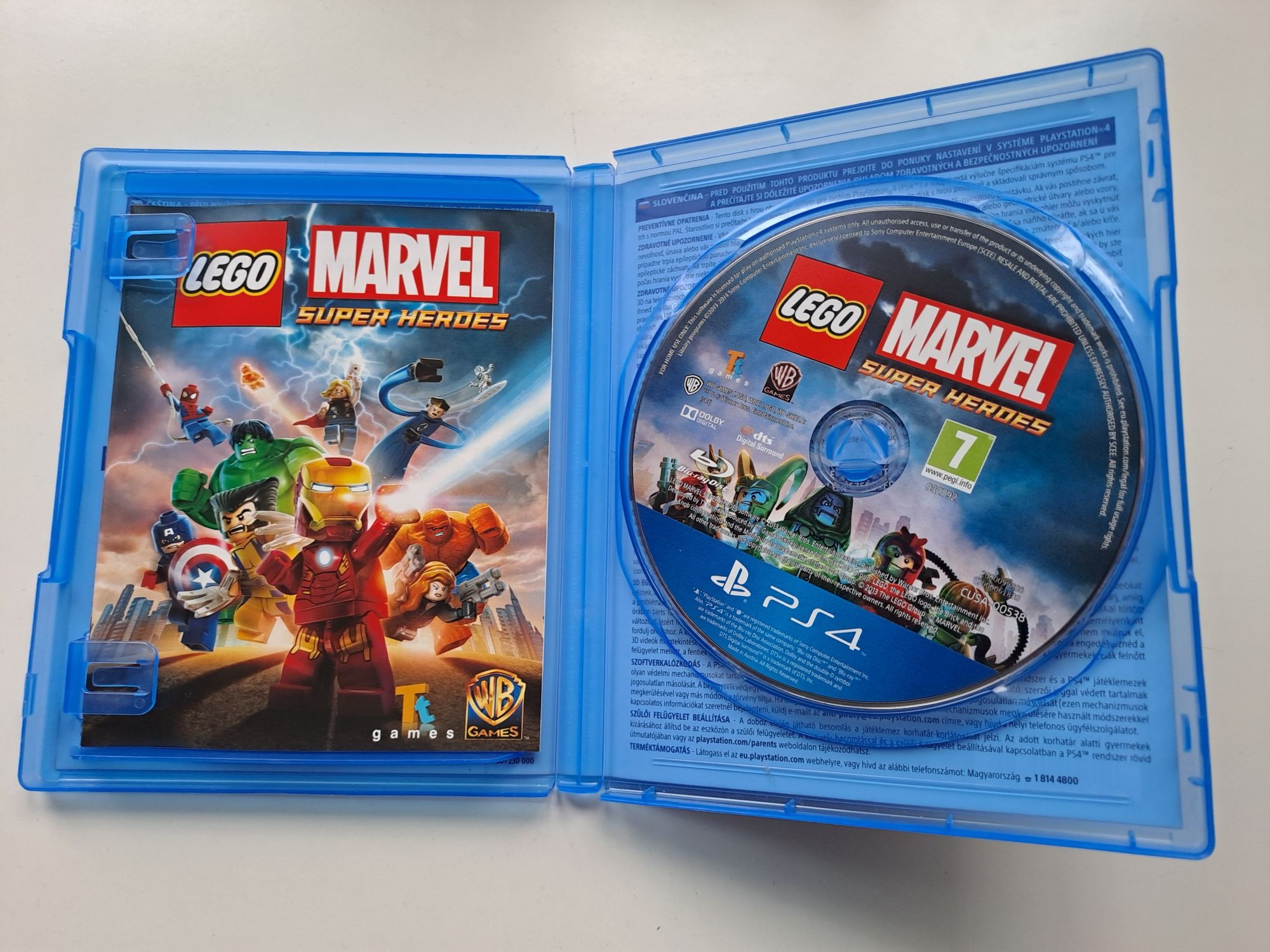 PS4 gra Lego Marvel Super Heroes