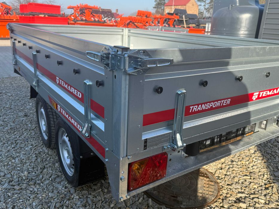 Przyczepka samochodowa TEMARED TRANSPORTER 2515/2 0,75T na kategorię B