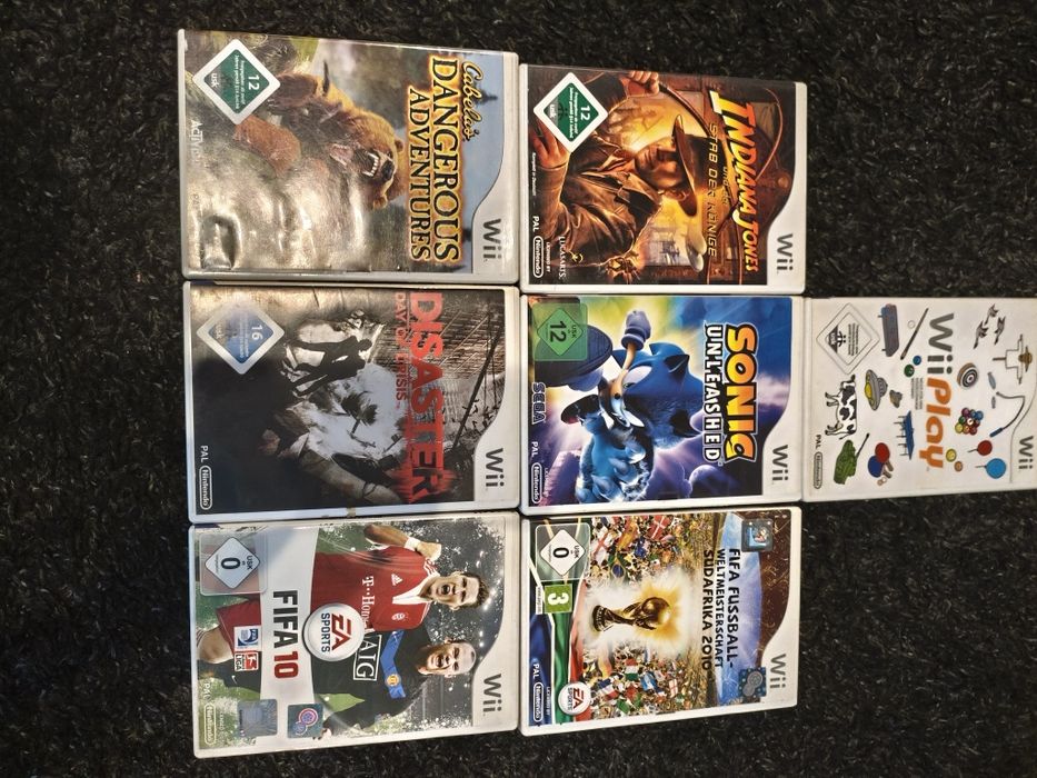 Zestaw gier Nintendo wii