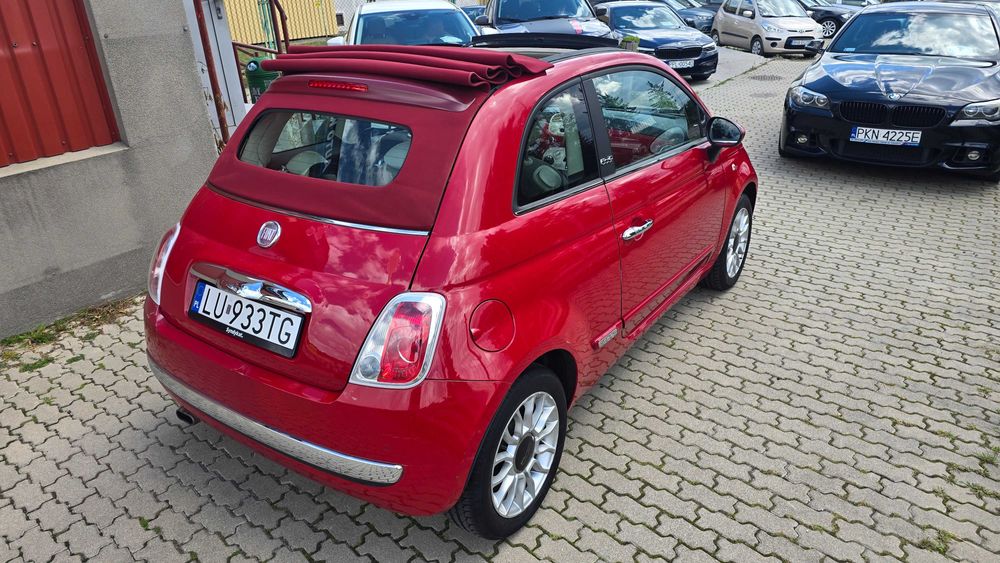 Wypożyczalnia wynajem Fiat 500c Cabrio ! Wypożycz kabriolet !