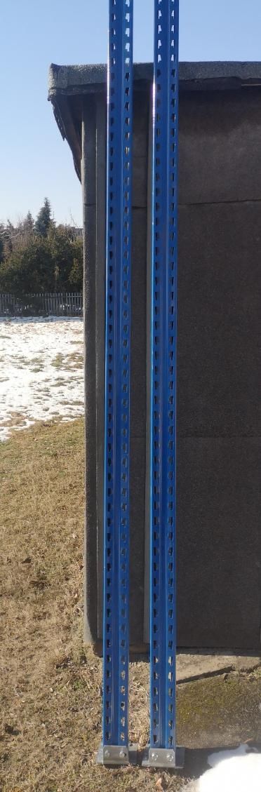 Słupy regałowe Jungheinrich, 3500 mm
