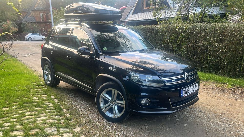 Volkswagen Tiguan BARDZO TANIO!!! LUX VW Tiguan 2.0 TSI R-Line – Sportowy i Niezawodny