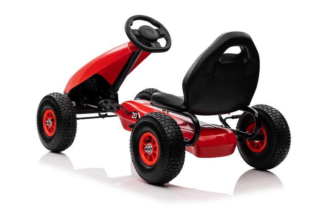 Czerwony Gokart na Pedały G208/TYLKO WYSYŁKA
