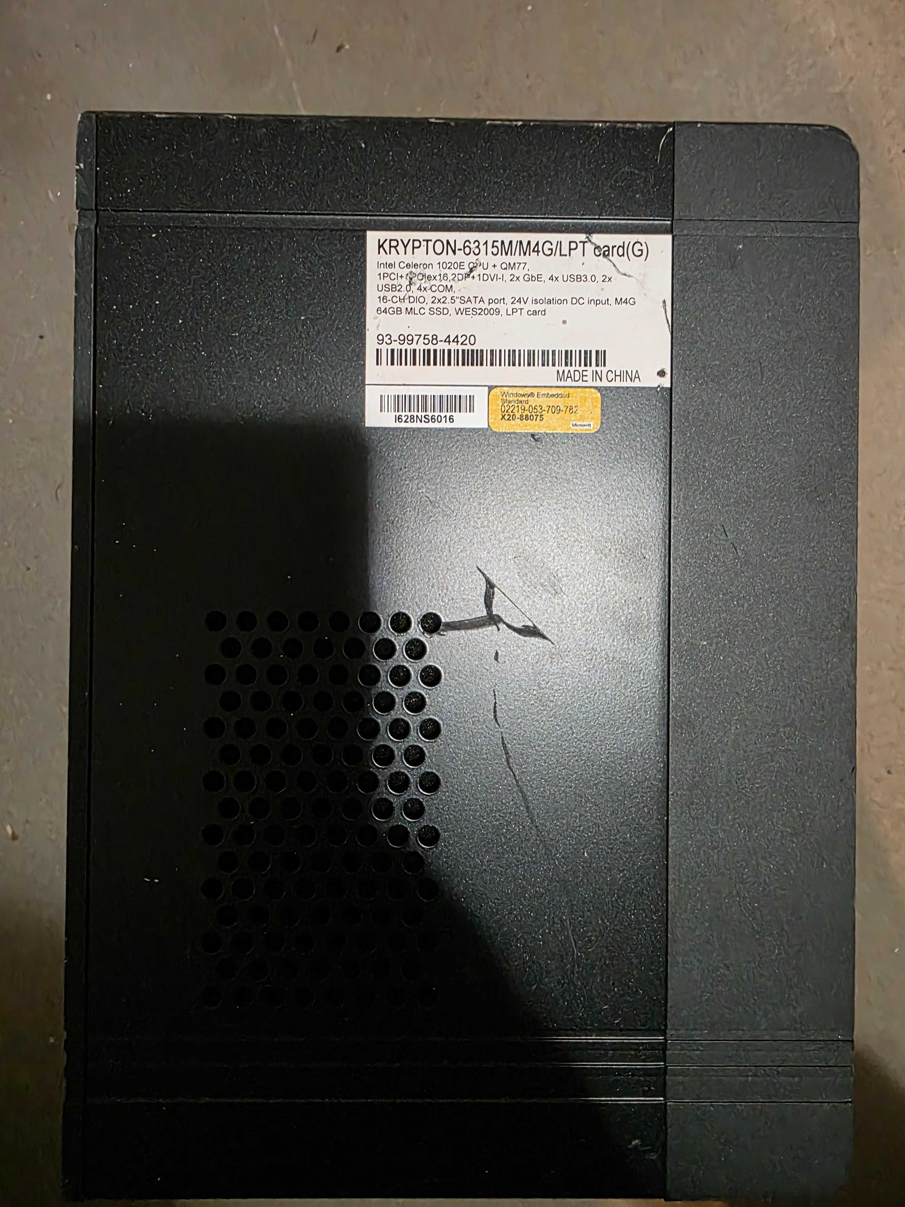 Matrix Krypton-6315M/M4G/LPT – Komputer przemysłowy bez wentylatora